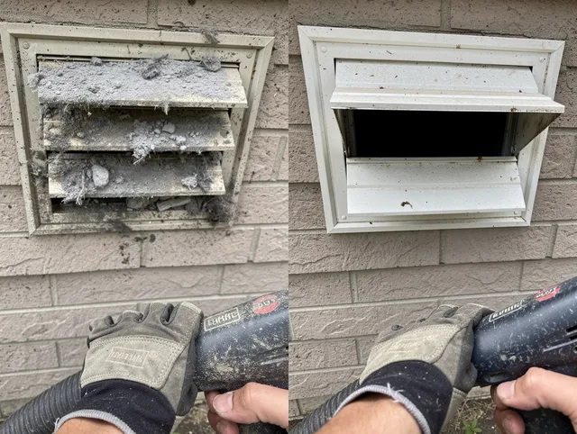 Professional dryer exhaust vent cleaning by Downey Dryer Vent Cleaning in Downey