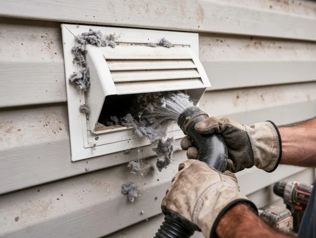 Professional dryer vent cleaning by Downey Dryer Vent Cleaning in Downey