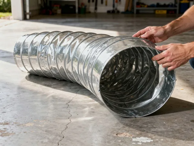 Downey Dryer Vent Cleaning specialist using advanced equipment for thorough duct cleaning in Downey