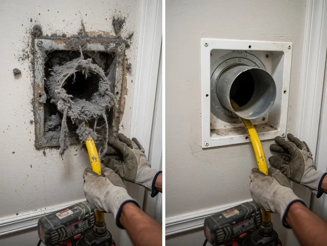 Expert gas dryer vent cleaning by Downey Dryer Vent Cleaning in Downey