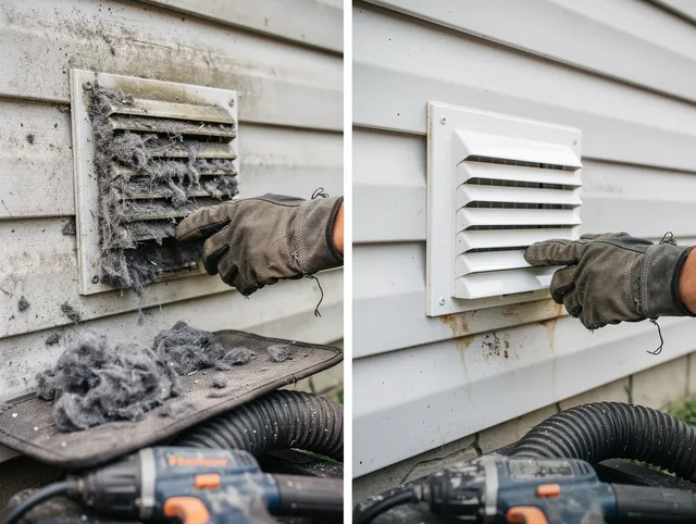 Residential dryer vent cleaning by Downey Dryer Vent Cleaning in Downey